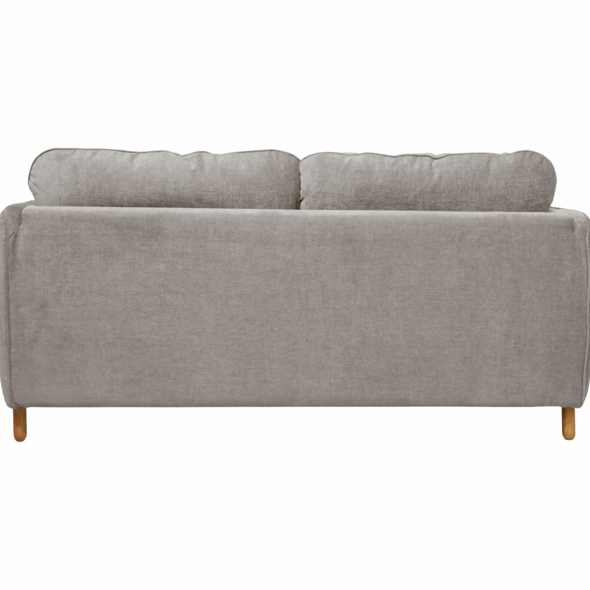 Canapé convertible tissu chenillé Portimo - Gris Clair