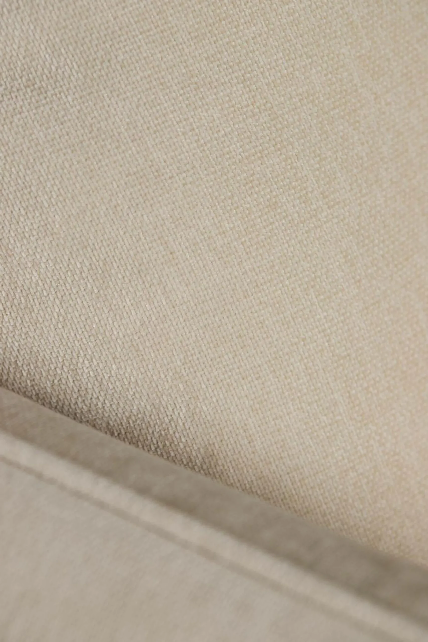 Canapé convertible tissu chenillé Portimo - Ecru