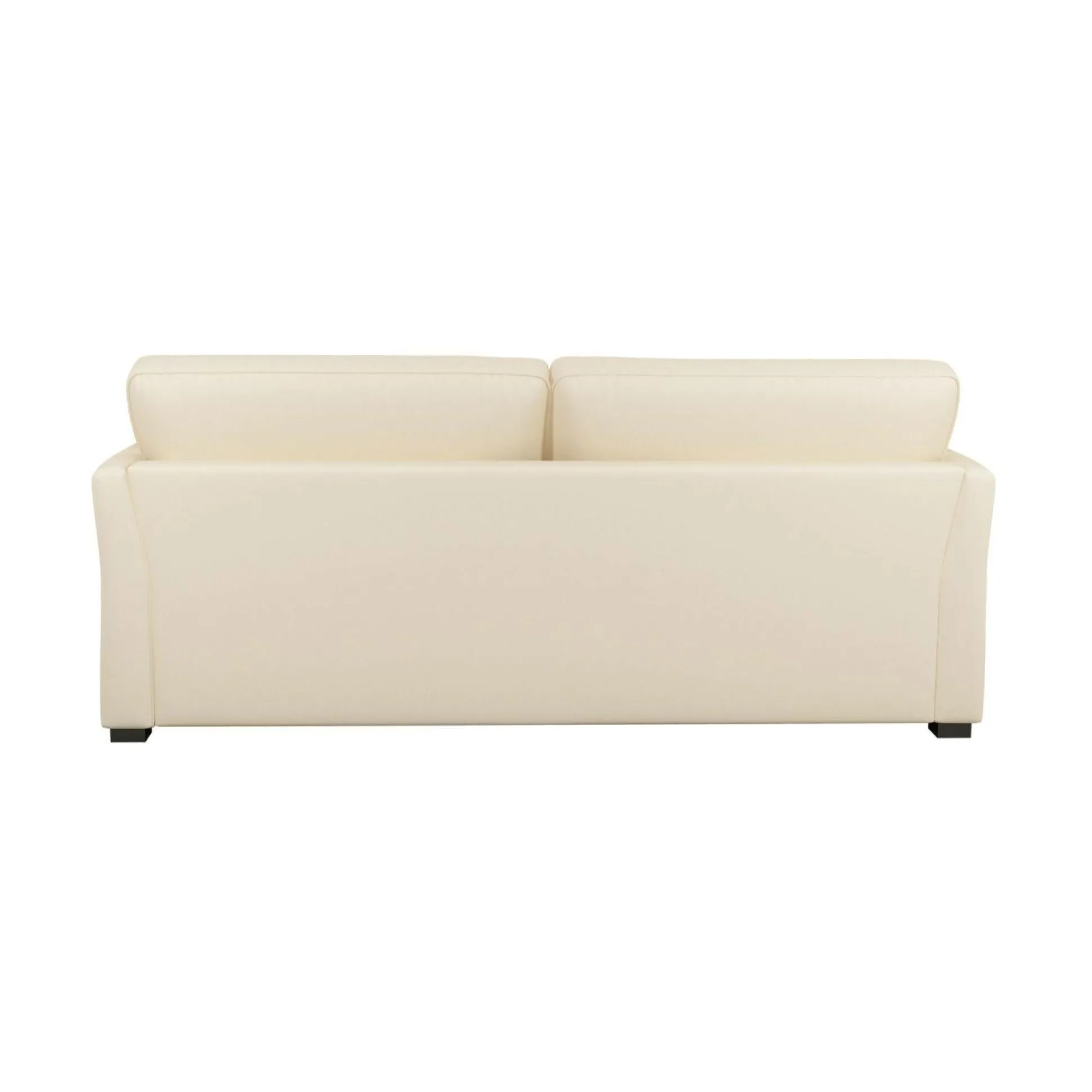 Canapé convertible tissu coton déhoussable Marbella - Beige - 3 places