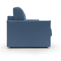 Canapé convertible tissu déhoussable Arthur - Bleu - Grand 3 places