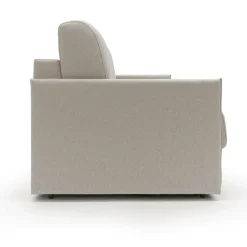 Canapé convertible tissu déhoussable Arthur - Lin - Grand 2 places