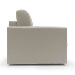 Canapé convertible tissu déhoussable Aubin - Lin - Grand 3 places