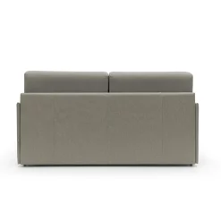 Canapé convertible tissu déhoussable Arthur - Taupe - 3 places