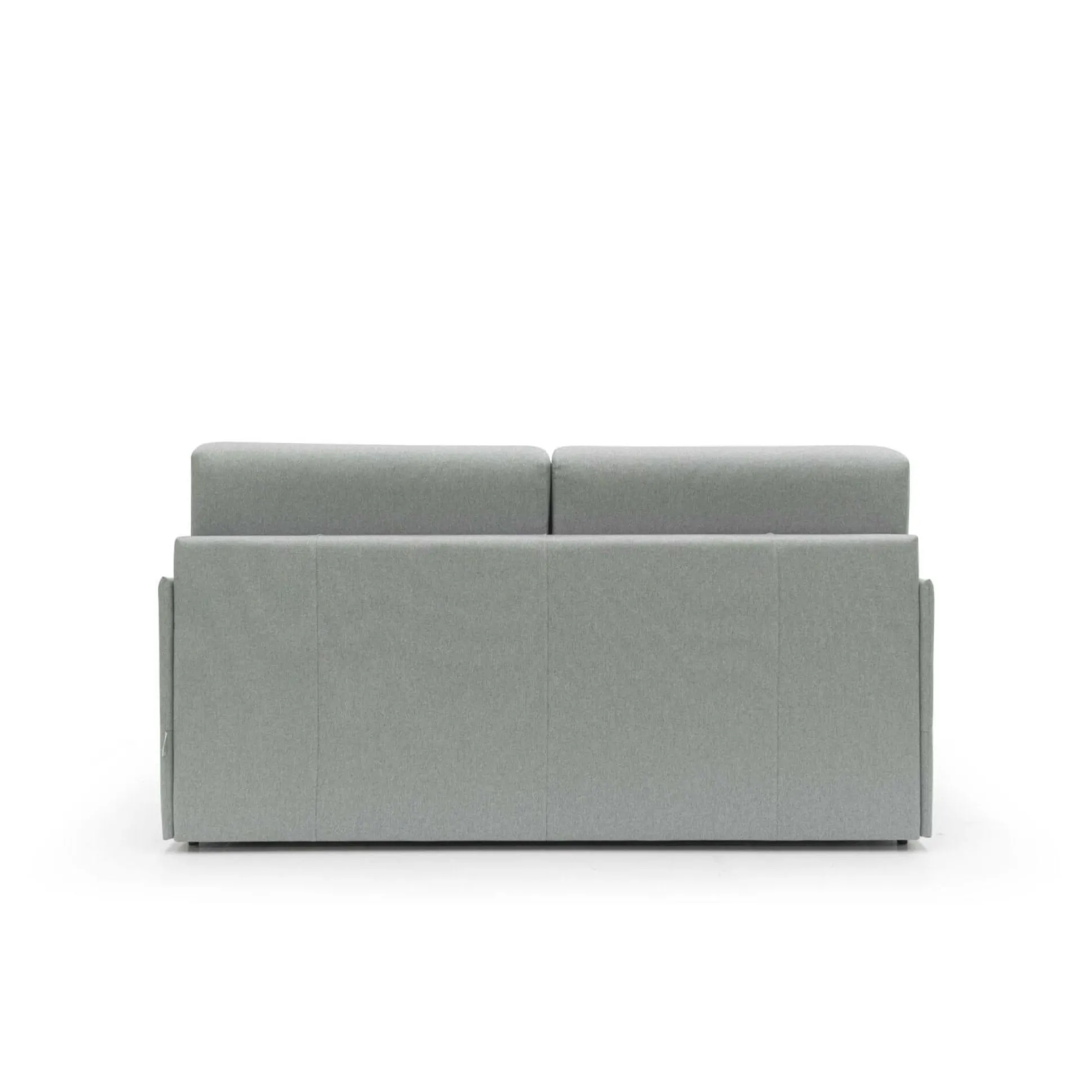 Canapé convertible tissu déhoussable Arthur - Gris - Grand 2 places