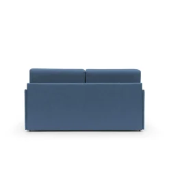 Canapé convertible tissu déhoussable Arthur - Bleu - 3 places
