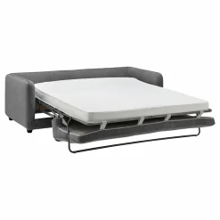 Canapé convertible tissu Paxi - Anthracite