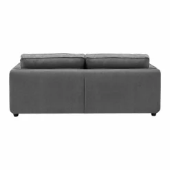 Canapé convertible tissu Paxi - Anthracite