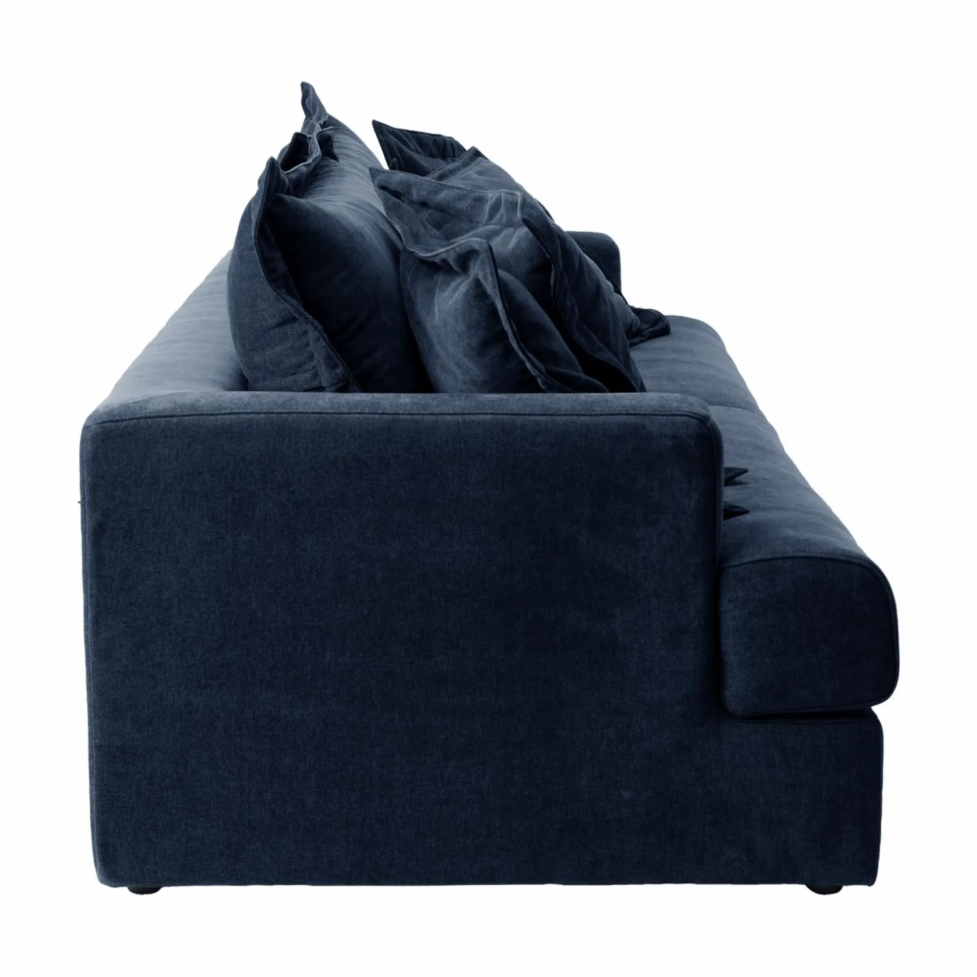 Canapé convertible tissu Pacha - Bleu