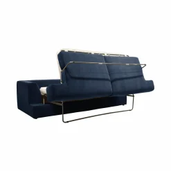 Canapé convertible tissu Pacha - Bleu