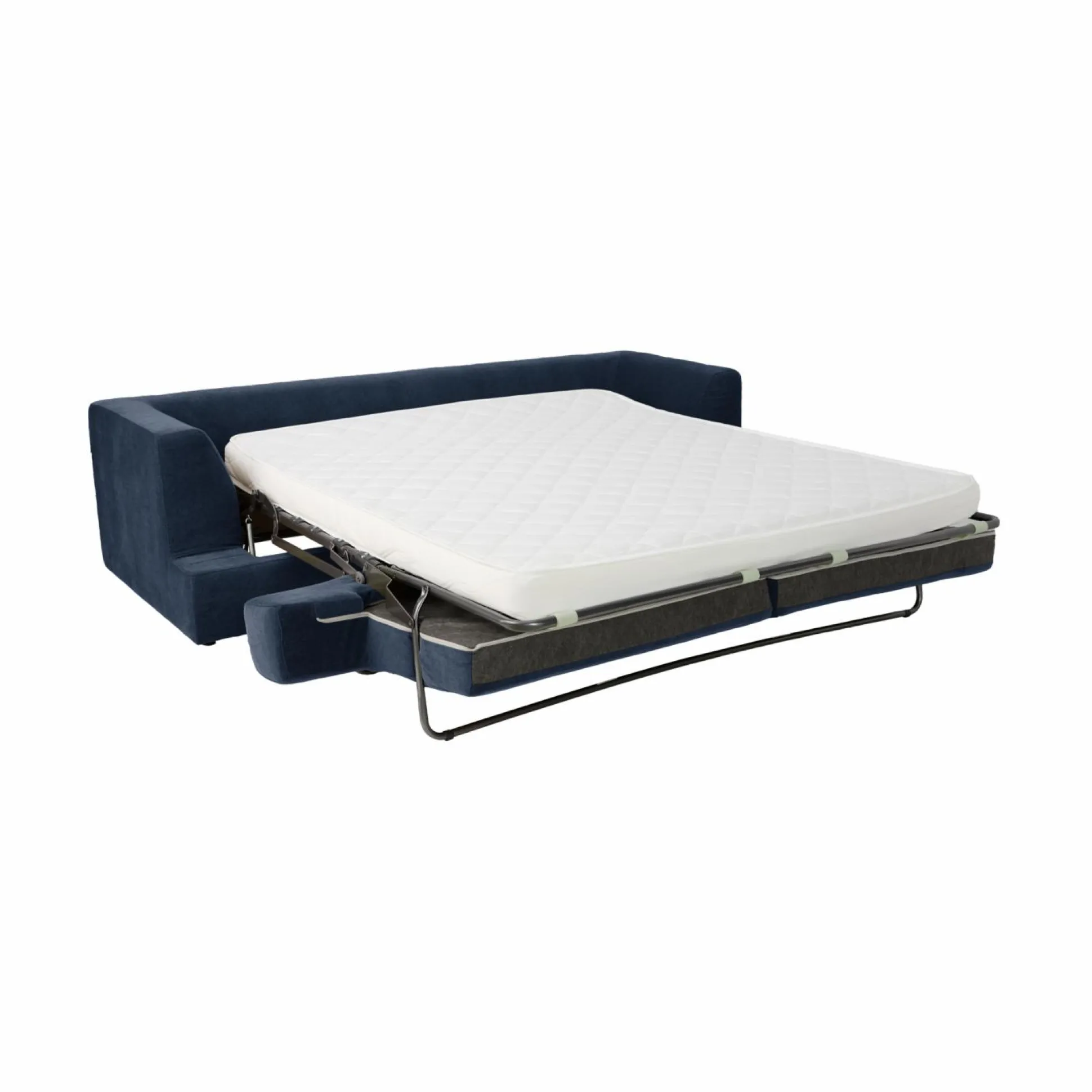 Canapé convertible tissu Pacha - Bleu