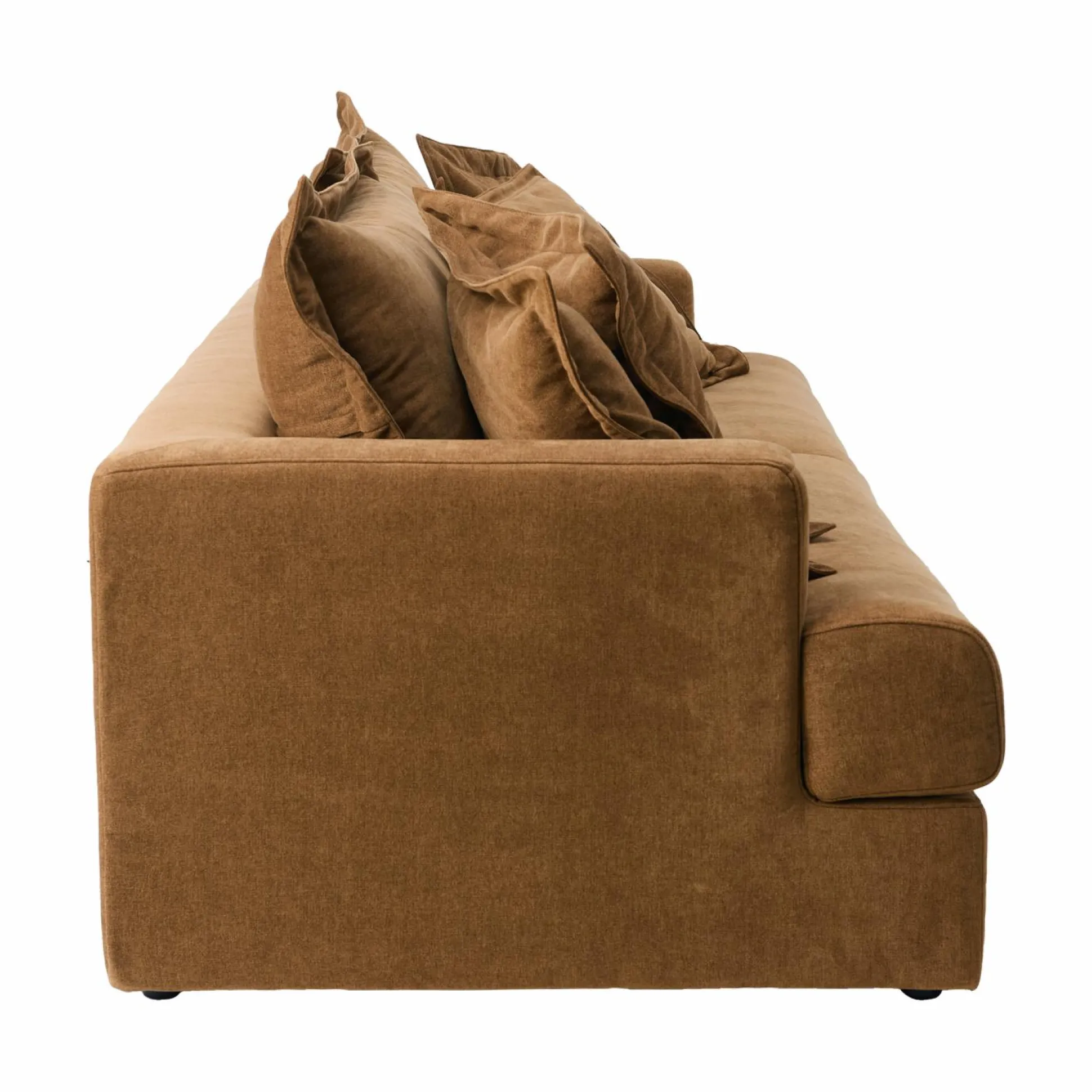 Canapé convertible tissu Pacha - Bronze