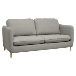 Canapé convertible tissu Portimo - Gris Clair