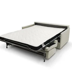 Canapé convertible tissu recyclé déhoussable Arthur - Lin - 3 places