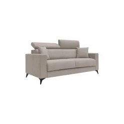 Canapé convertible tissu recyclé déhoussable Alden - Lin - 3 places