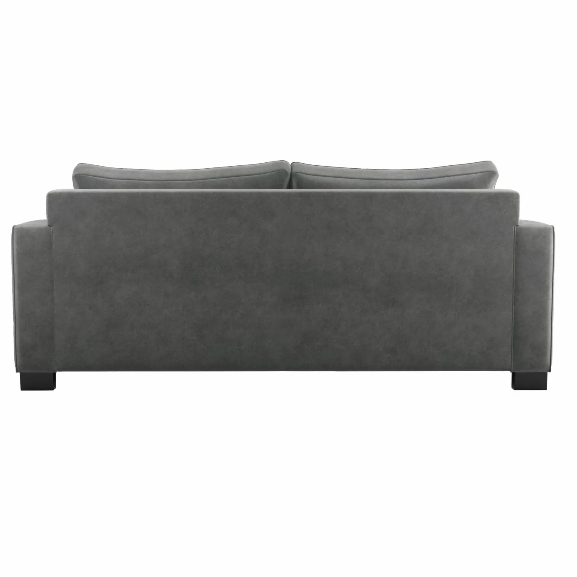 Canapé convertible velours Octave - Gris Clair