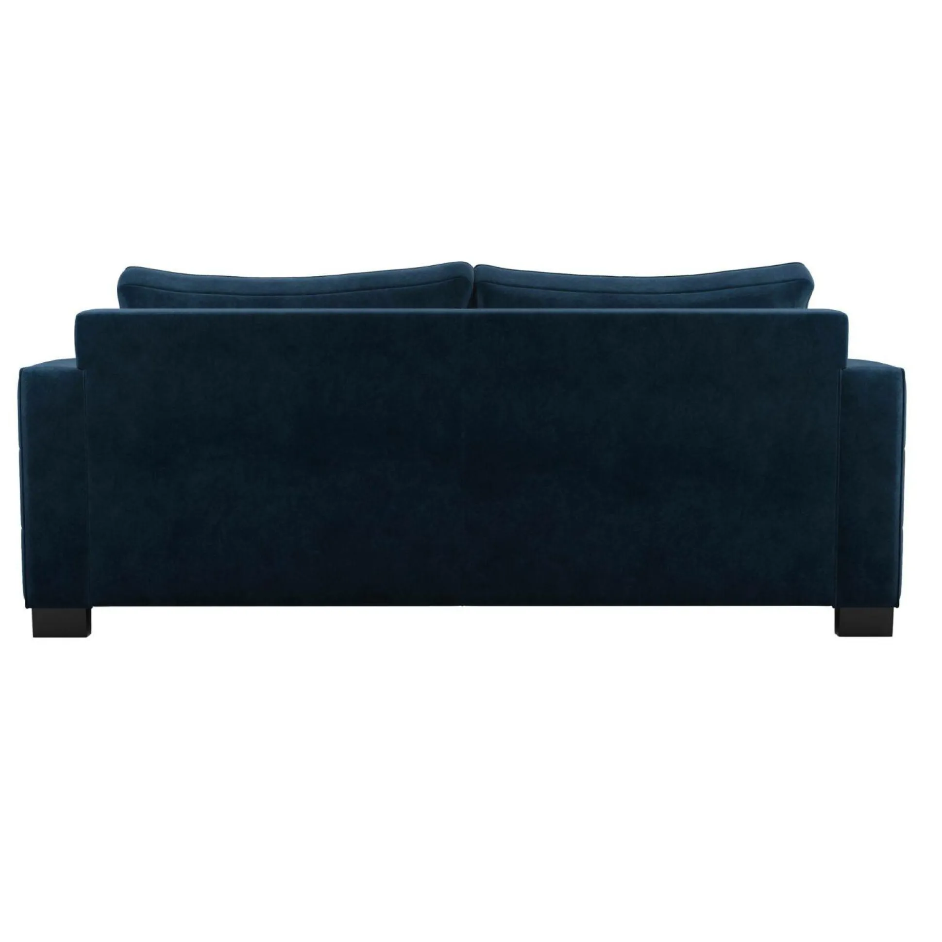 Canapé convertible velours Octave - Bleu