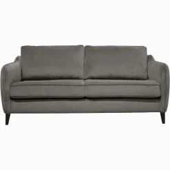 Canapé convertible velours Prince - Gris