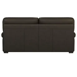 Canapé cuir Melbourne - Moka - 3 places