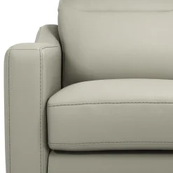 Canapé cuir têtières relevables Ben - Lune - Grand 2 places