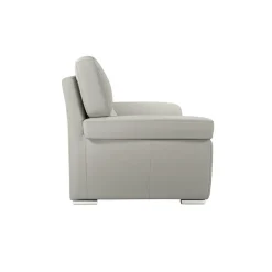 Canapé cuir Vittoria - Blanc - 2 places