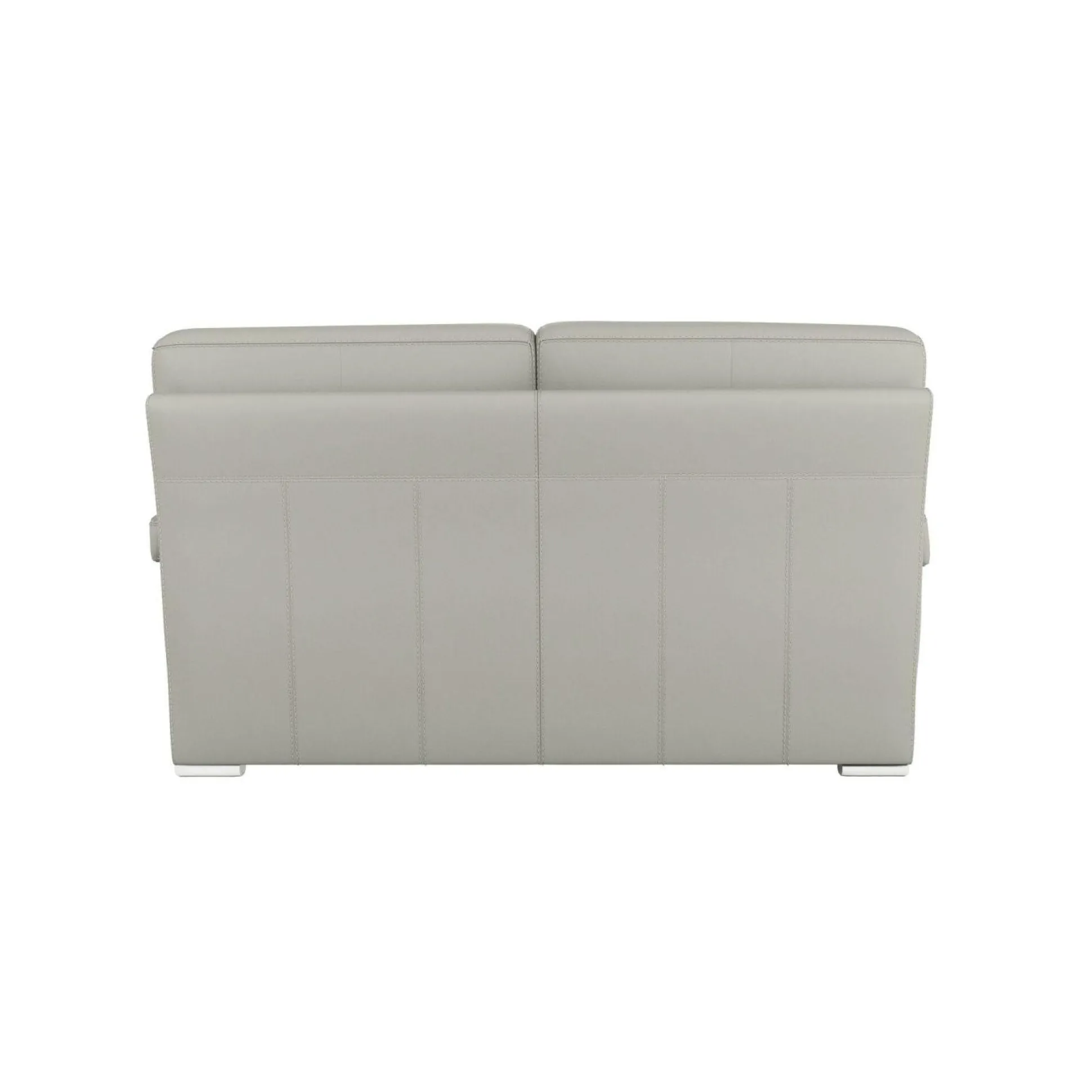 Canapé cuir Vittoria - Blanc - 3 places