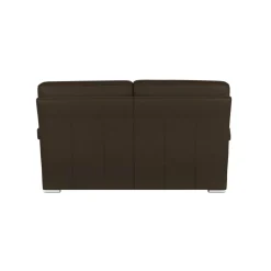 Canapé cuir Vittoria - Coffee - 2 places