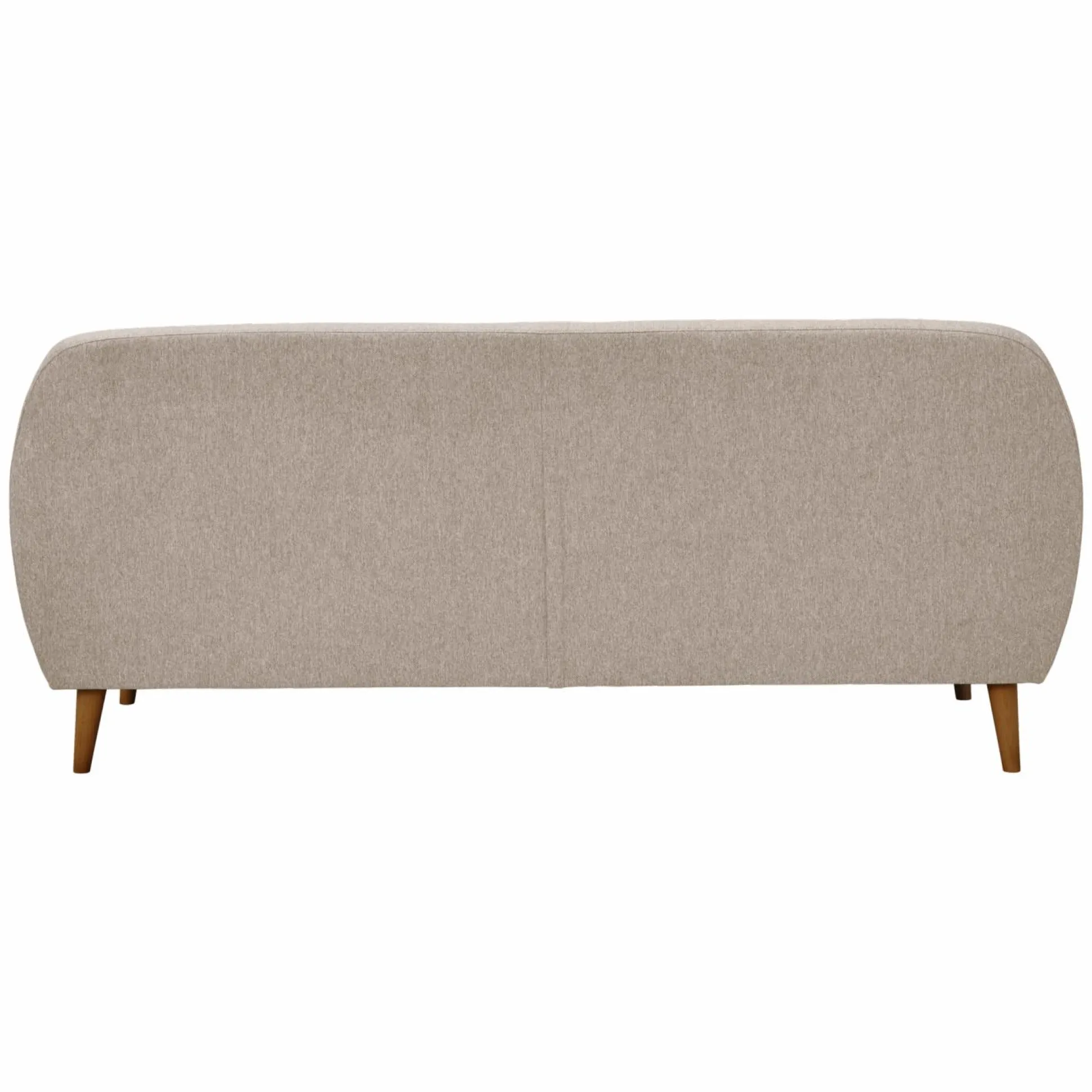 Canapé tissu Agathe - Crème - 3 places