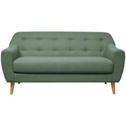 Canapé tissu Agathe - Menthe - 2 places