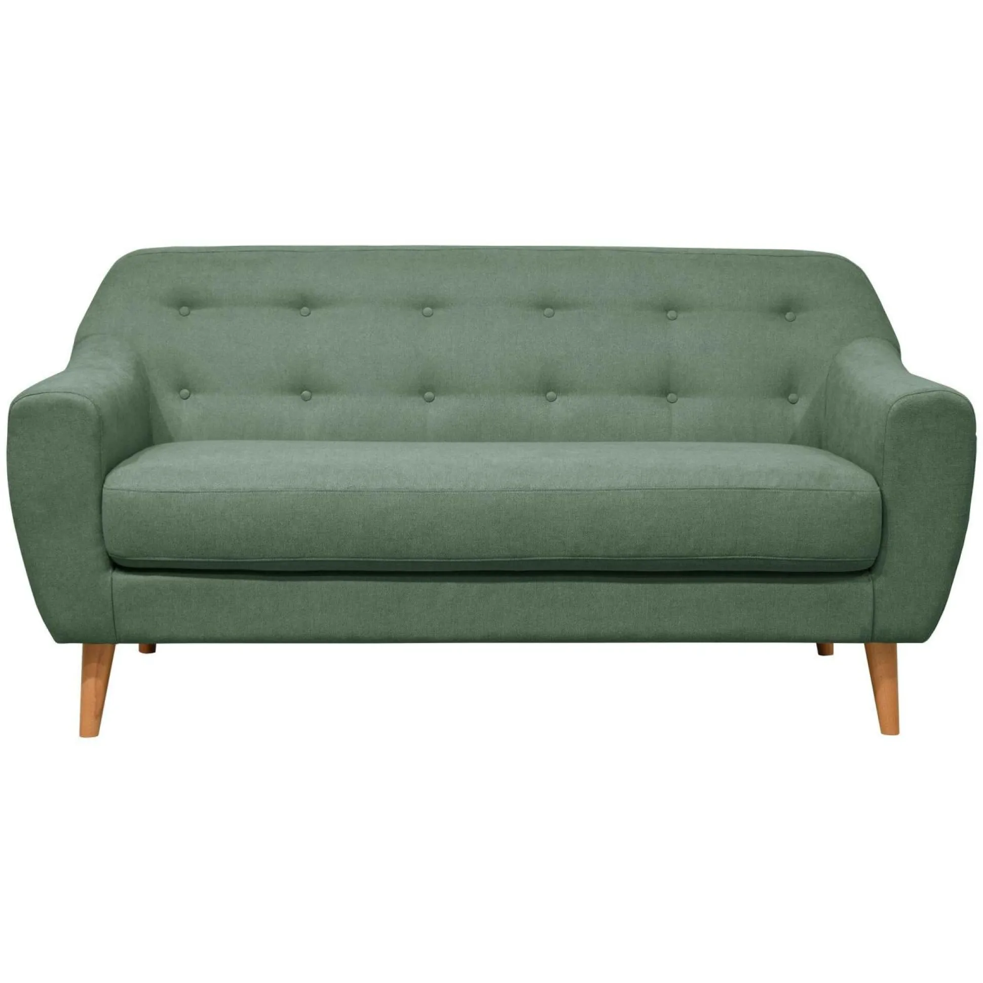 Canapé tissu Agathe - Menthe - 2 places