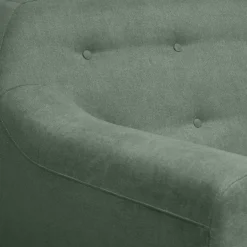 Canapé tissu Agathe - Menthe - 2 places