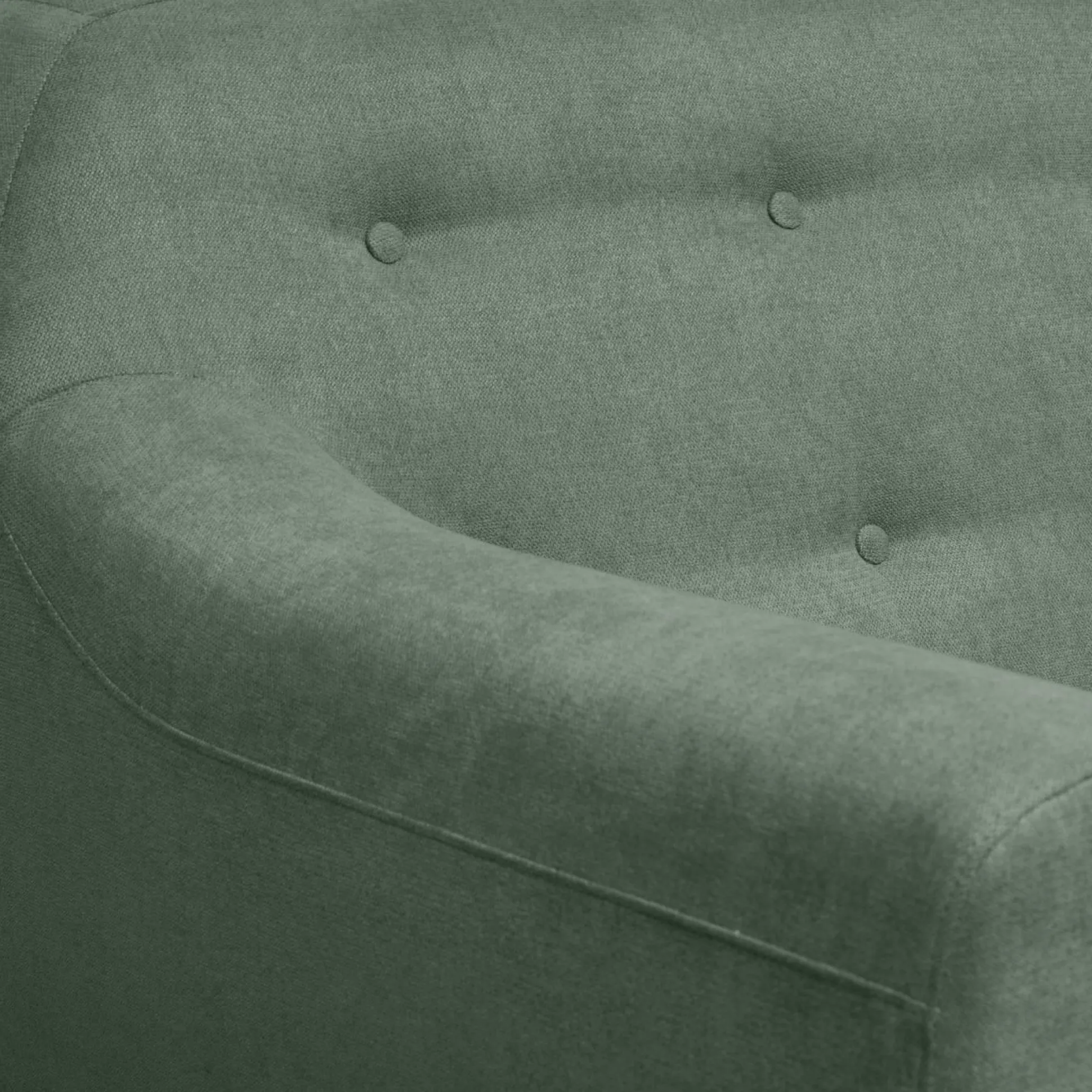 Canapé tissu Agathe - Menthe - 2 places