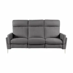 Canapé tissu Boston - Ardoise - Grand 3 places