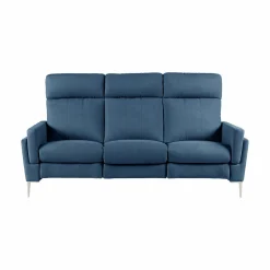 Canapé tissu Boston - Bleu Jean - Grand 3 places