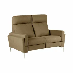 Canapé tissu Boston - Kaki - 2 places
