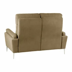 Canapé tissu Boston - Kaki - 2 places