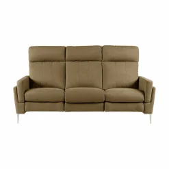 Canapé tissu Boston - Kaki - Grand 3 places