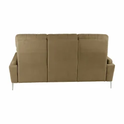 Canapé tissu Boston - Kaki - Grand 3 places