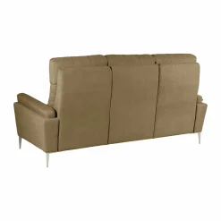 Canapé tissu Boston - Kaki - Grand 3 places