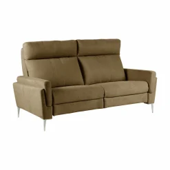 Canapé tissu Boston - Kaki - 3 places
