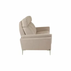 Canapé tissu Boston - Naturel - Grand 3 places