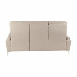 Canapé tissu Boston - Naturel - Grand 3 places