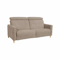 Canapé tissu Chambord - Beige - 3 places