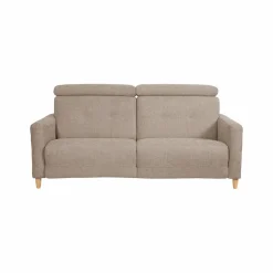 Canapé tissu Chambord - Beige - 3 places