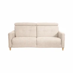 Canapé tissu Chambord - Ivoire - 3 places