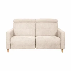Canapé tissu Chambord - Ivoire - Grand 2 places