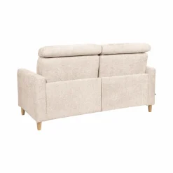 Canapé tissu Chambord - Ivoire - Grand 2 places