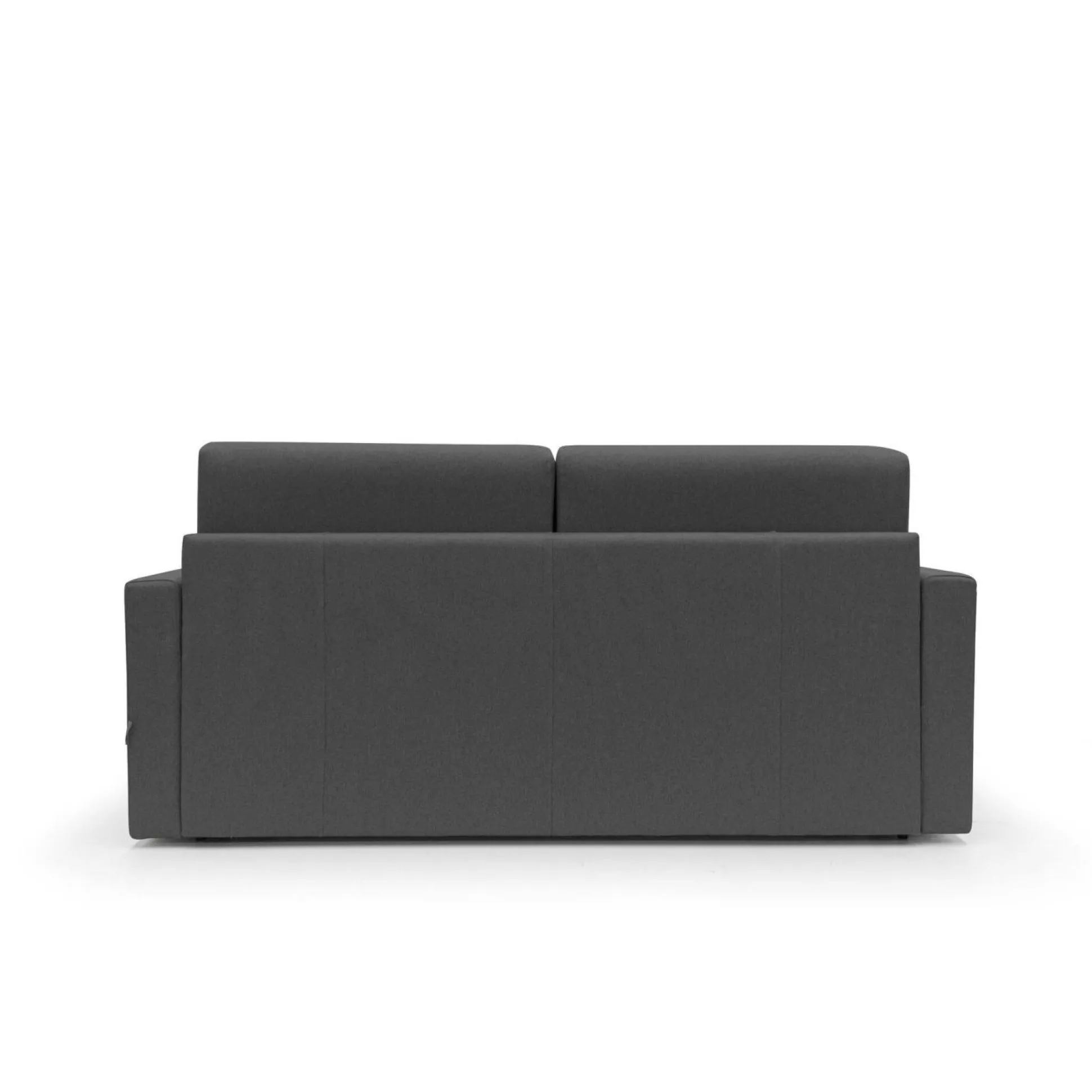 Canapé tissu déhoussable Aubin - Anthracite - Grand 2 places