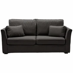 Canapé tissu déhoussable Marbella - Gris Anthracite - 2 places
