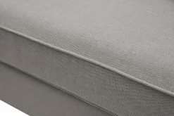 Canapé tissu déhoussable Marbella - Gris - 2 places