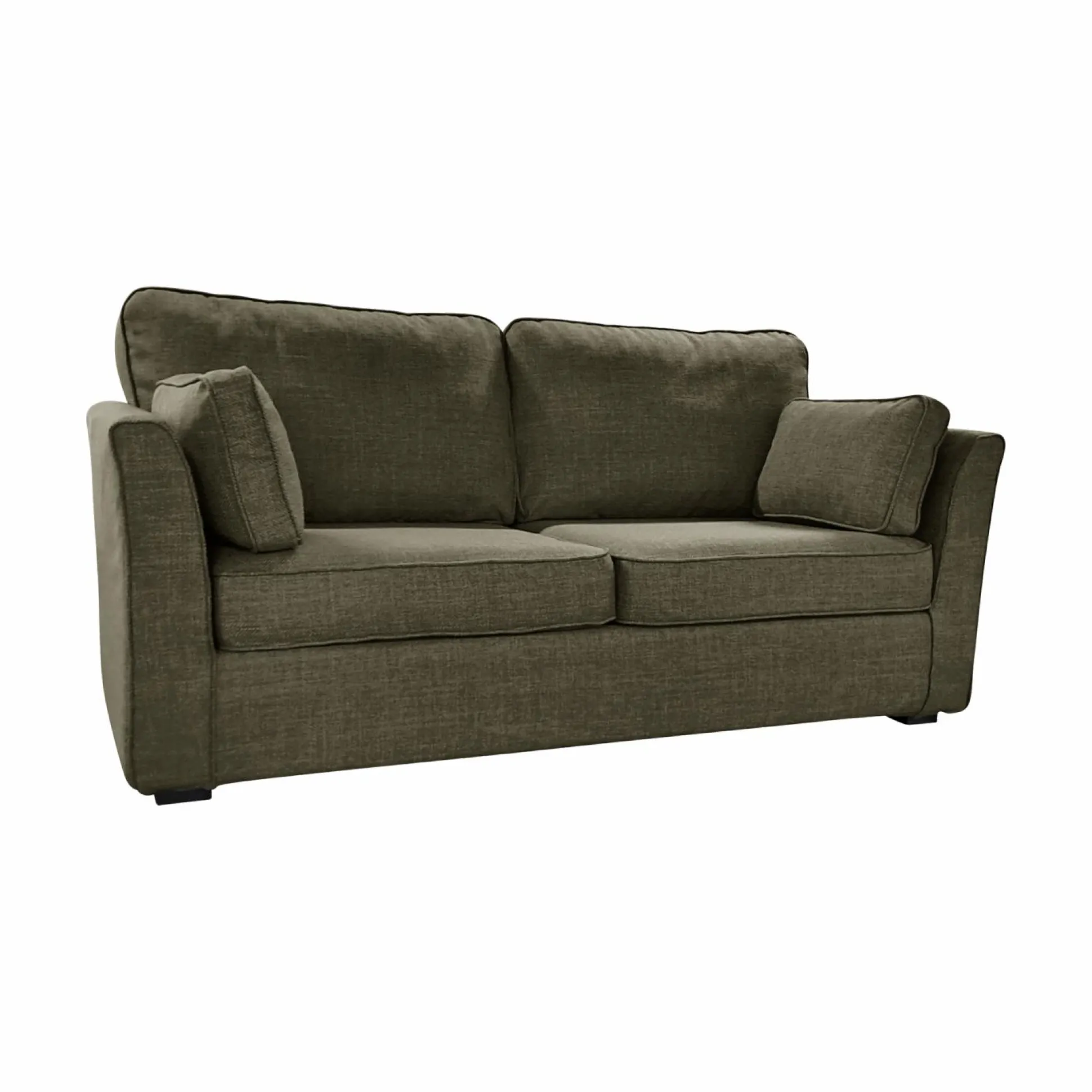 Canapé tissu déhoussable Marbella - Vert Forêt - 2 places